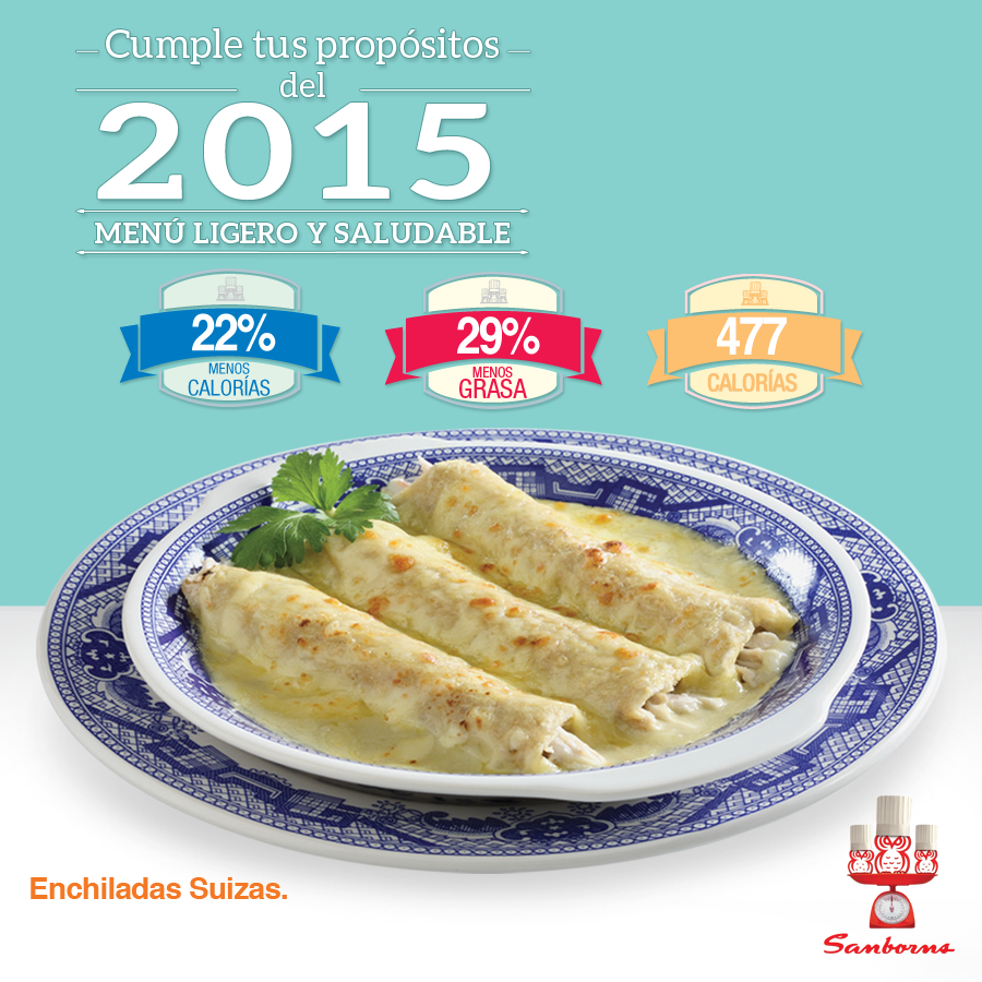Enchiladas Suizas Sanborns