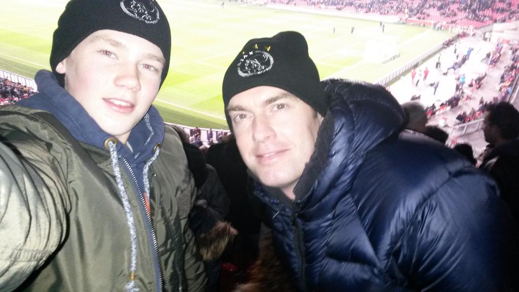 NickKlerk's tweet photo. #hoofdsponsor #ajax http://t.co/U2bHe7gxB6