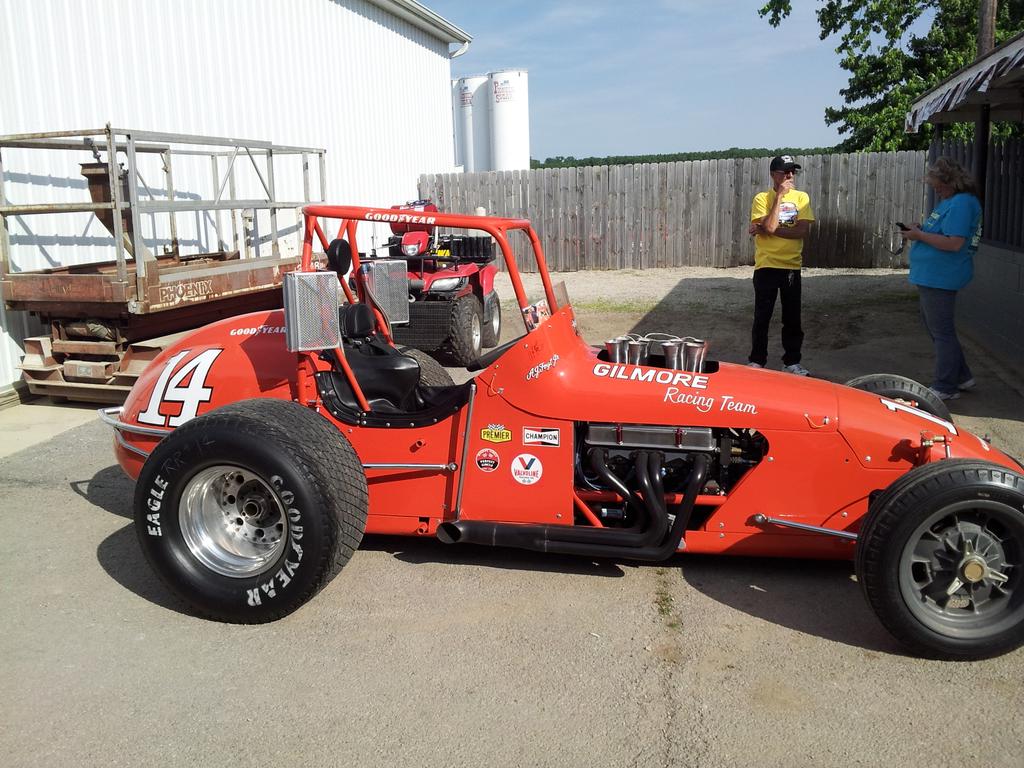 Happy Birthday AJ Foyt. Took this pic of his car last June 