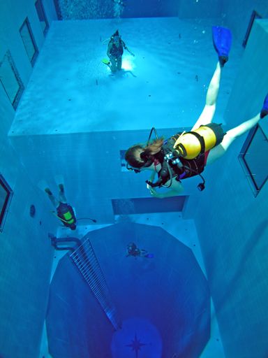PoolSpaCincy's tweet image. Pop quiz: Where on earth does the world's deepest pool call home?