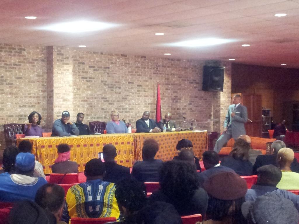 Houston forum taking place at Shrine of The Black Madonna on "After The Protest: Economic &amp; Political Strategies"