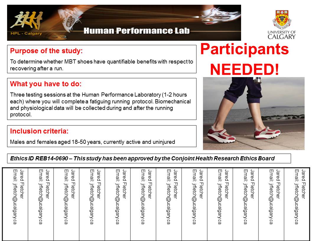 Jared Fletcher (@jfletcher14) on Twitter photo @NewBalanceYYC <a href="/StridesRunning/">StridesRunningStore</a> we are looking for runners to participate in a run study. DM/email me for details! @NewBalanceYYC <a href="/StridesRunning/">StridesRunningStore</a> we are looking for runners to participate in a run study. DM/email me for details!