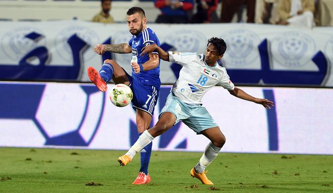Trichkovski during Friday's game