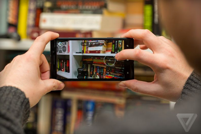 verge's tweet photo. Microsoft’s new Lumia Camera app features some impressive tricks http://t.co/hnlmzZfaOZ http://t.co/rD2If5BHJ2
