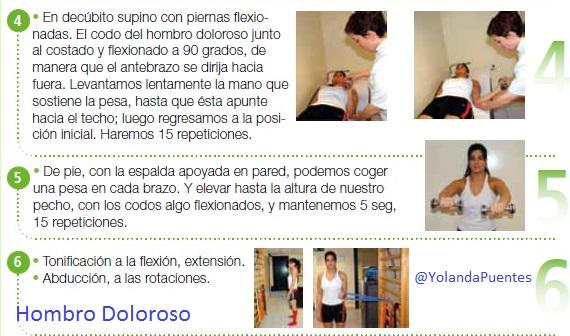#Hombro #Doloroso #fisioterapia algunos ejercicios generales, #traumatología #salutikms