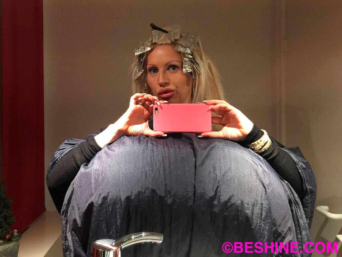 27 year old Beshine has the biggest fake breasts in the WORLD