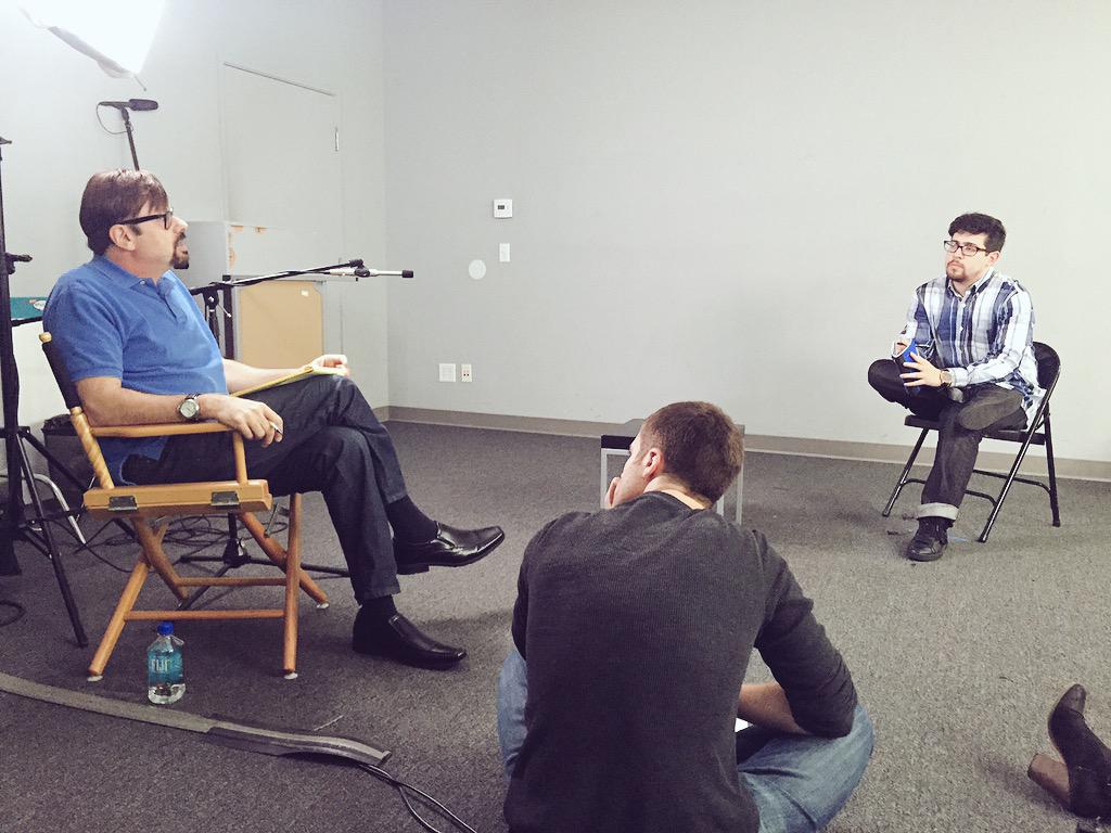 Pace_NY2LA's tweet photo. Our boy @kristheprince serving up real life drama with @HowardLFine #PPALA2015 @PacePerfArts @CTCActing #Coast2Coast http://t.co/vjPueOThcN