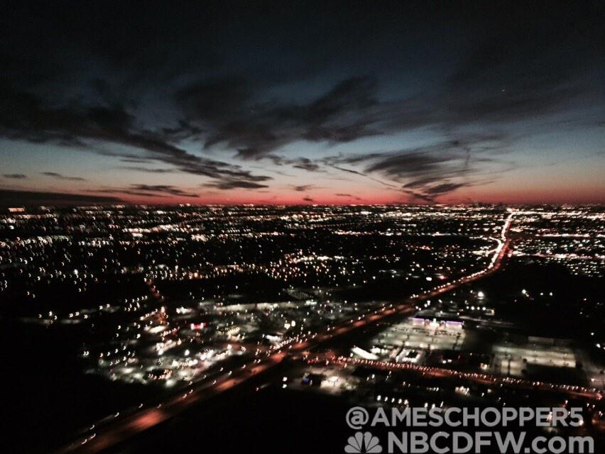 Spectacular sunset tonight over the Metroplex! #texasconnectsus @NBCDFW @NBCDFWWeather