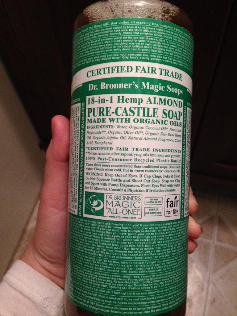 nosaltsara's tweet photo. Well this is going to take a months worth of poops to read. #everbodypoops #everbodyreadsonthetoilet #drbronners http://t.co/YCHXeNdCFi