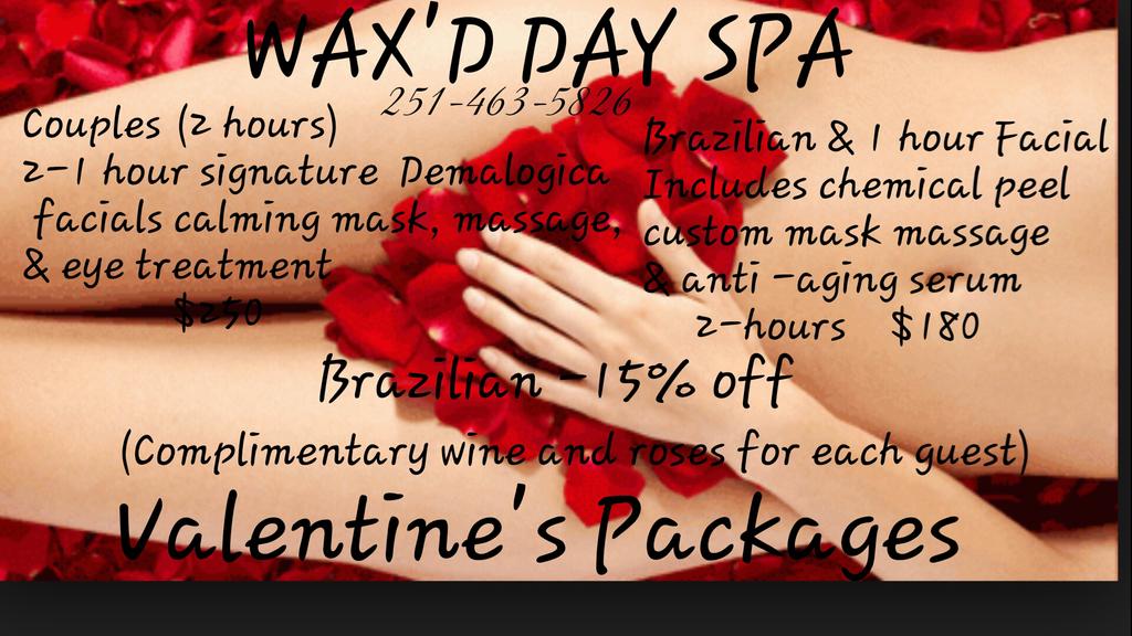 Spa jessica wax day Chawton Park