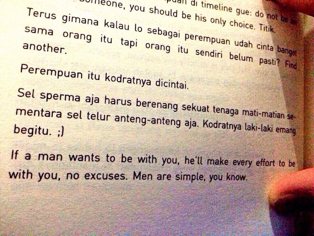 soojngi's tweet photo. if a man wants to be with you, he'll make every effort to be with you, no excuses. Men are simple, you know. http://t.co/YwdsiaIn4A