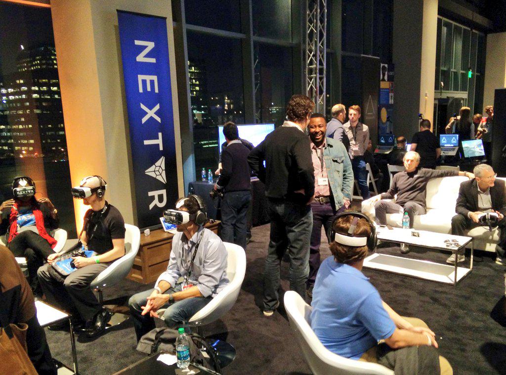 UploadVR's tweet photo. @NextVR_app showcasing the future of entertainment. #GetVirtualized http://t.co/rnkVHm5Sha