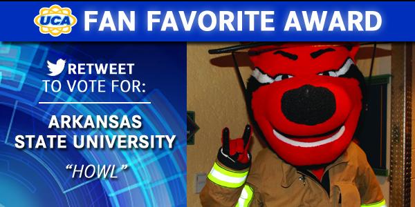 FollowRedWolves's tweet photo. "@UCAupdates: RT to vote NOW for Howl! #UCAnationals http://t.co/LEtsKTX7e9" 
You cant go wrong voting for #ChippenHOWL!!!