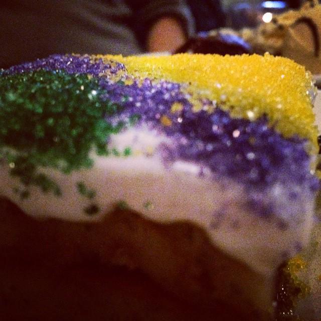 JayDucoteTravel's tweet photo. Finally. A piece of #goodrealgood #kingcake bread pudding at @bistrobyronz! #gobr #carnival #tastelouisiana #come... http://t.co/lCujRqL5eA