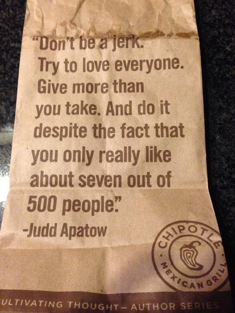 swomee's tweet image. Honestly a bit surprised by the depth of the Chipotle #cultivating thought series. This is good.  #be good