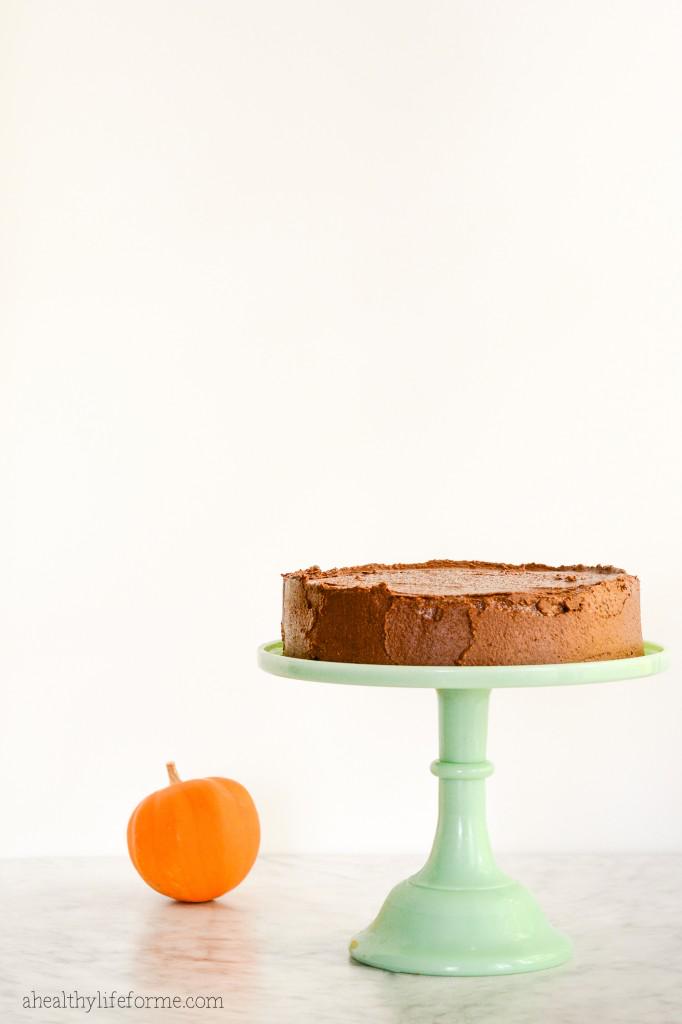 PrimalPalate's tweet image. Any January Bdays out there? Try this Pumpkin Cake with Chocolate Frosting by @AHLFM buff.ly/1Ap5MKE