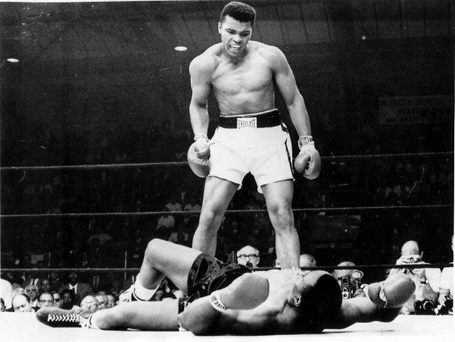  Float like a butterfly, sting like a bee  Happy birthday Muhammad Ali, 73 today 