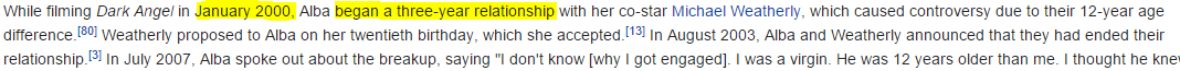 Oh, you want to start a relationship in your enemy year? This is how it went for Jessica Alba #Rooster in #Cat year