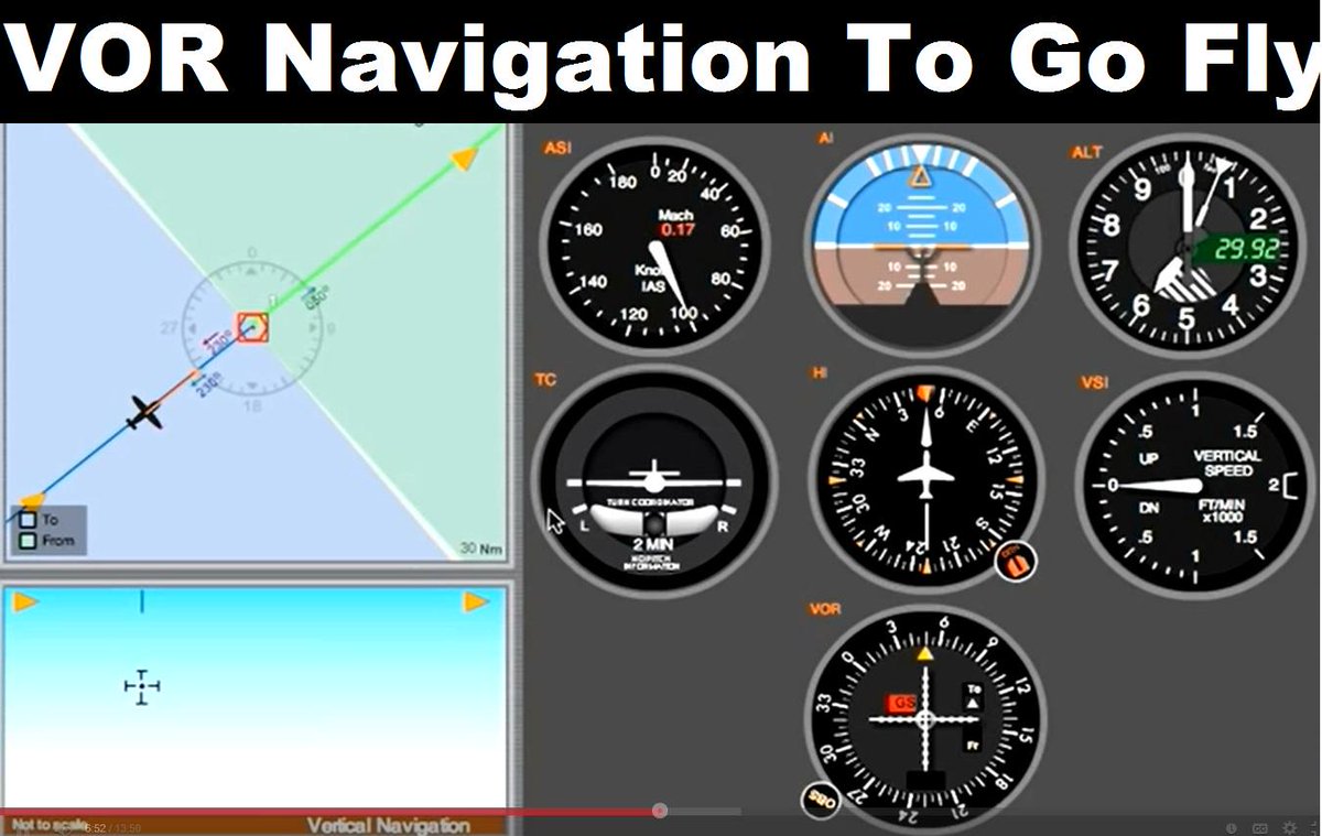 2GoFly's tweet image. VOR Navigation Made Easy To Go Fly Video. 
Be Ready To Go Fly.

youtu.be/Eno0p1n2H84