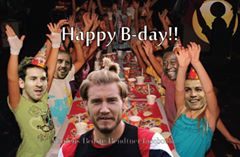    HAPPY BIRTHDAY NICKLAS BENDTNER 