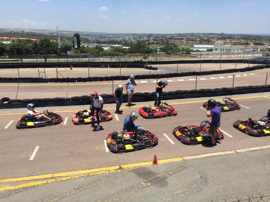 Mr. Buns on Twitter "Out at Kyalami Race Track for some gokarting. It