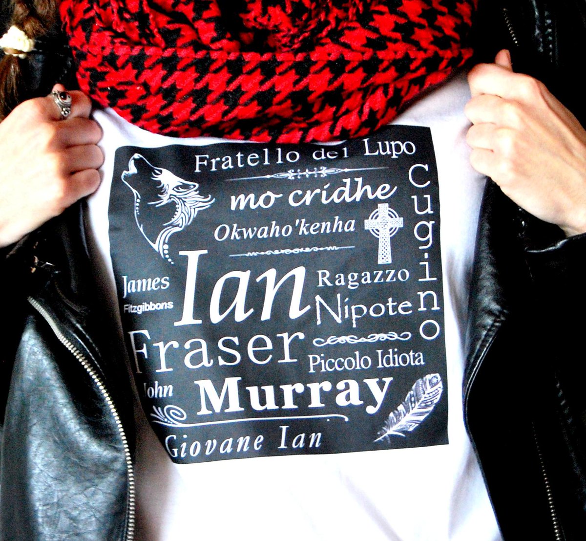 Moki2190's tweet image. #BestTshirtEver &amp;lt;3 With all #ItalianNames of my #LiteraryCrush .. #IanFraserMurray &amp;lt;3
What do u think @Writer_DG ? :)