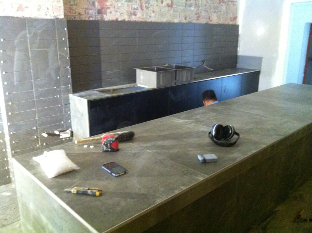 coffeeandrew's tweet photo. The cafe is finally taking shape. Big Australia Day celebrations @HeritageBrewers http://t.co/mYJxz0qAyP