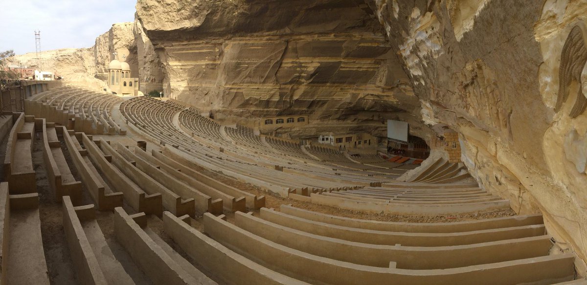 Cave church: largest church in the Middle East. Pray the revival fire in the Coptic church turns missional. #livedead