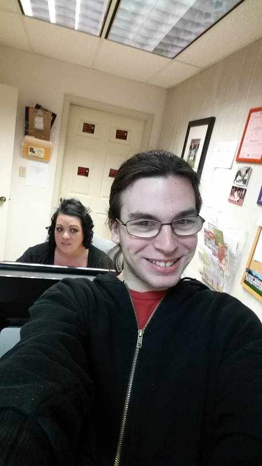 kylemontez2's tweet image. #selfieswithteachers lol her face doh this class is awesome
