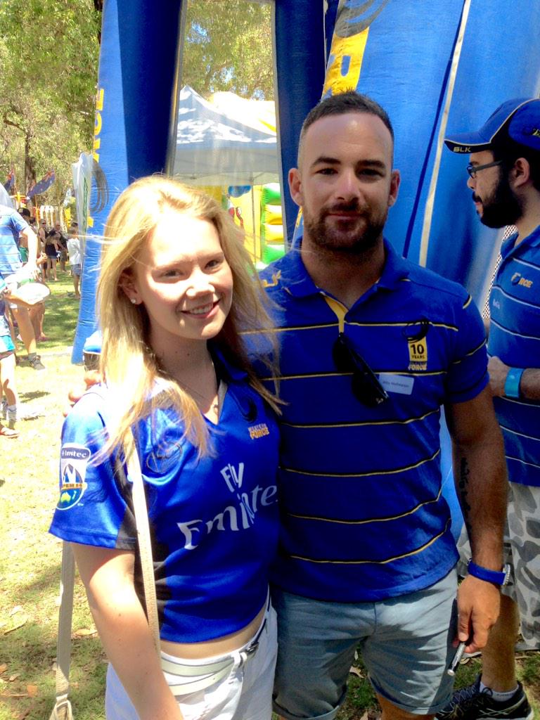 caeliejones's tweet photo. Had a great time in the sun at the #ForceFanDay today! Was great to see a few of my favourites! @westernforce #BELONG http://t.co/egglExc3hN