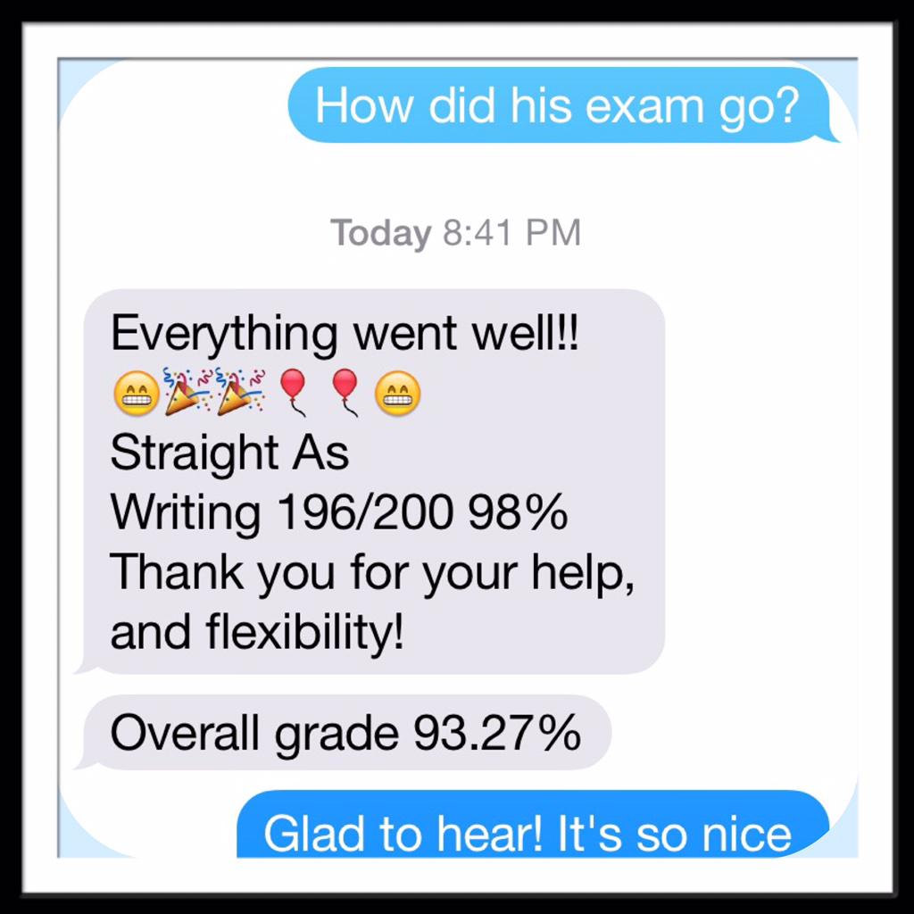 PVTestPrep's tweet photo. #Congratulations Student GN! #StraightAs #DanielCunningham #PalosVerdesTestPrep #DidYouKnow #MBA #GetFusion http://t.co/cxVEVB80Re