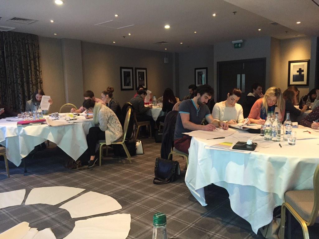 kbrechin's tweet image. NQT's quietly (absolutely silently!) reading some of the research on effective teacher behaviours