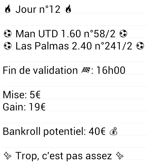 KBpronoo's tweet photo. Pronostique du 17/01 
#ParionsSport #FDJ #TeamParieur #KBproject http://t.co/i4deTvUJWj