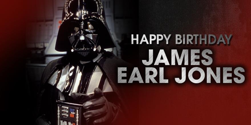 We would be honoured if you would join us in wishing a very happy birthday to James Earl Jones! 