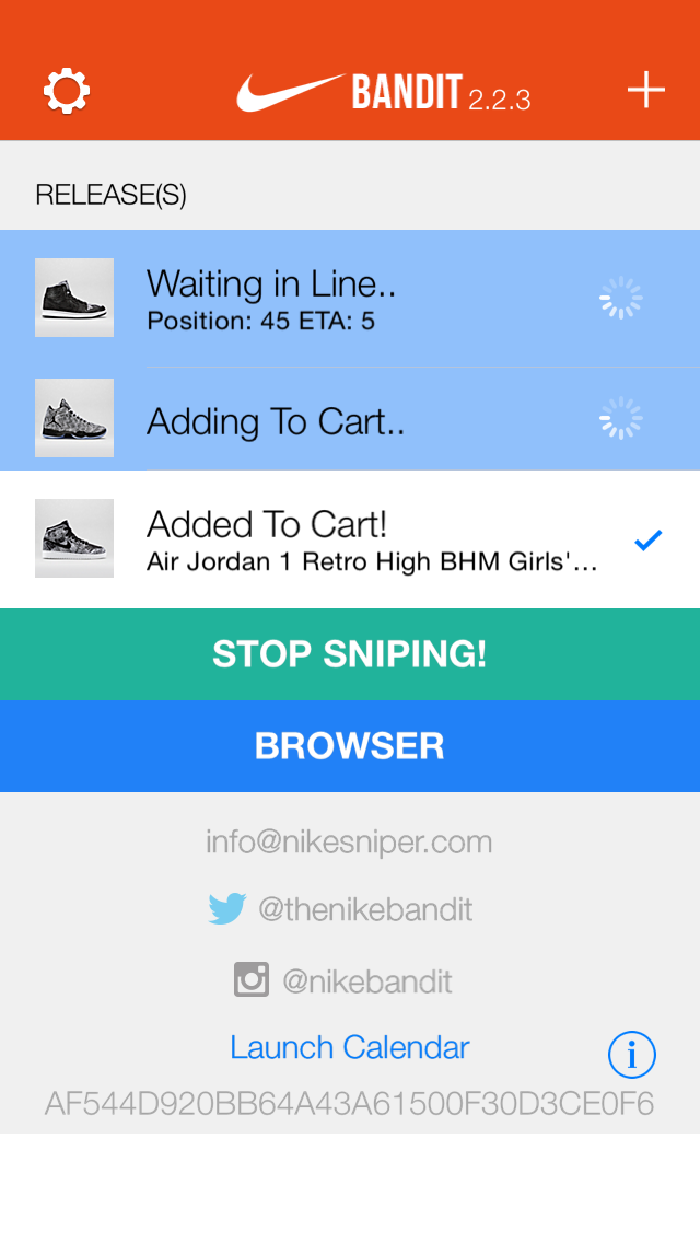 BackSpinBlog's tweet photo. Just added Air Jordan 1 Retro High BHM Girls' Shoe to cart with @thenikebandit bot! RT http://t.co/s1yJa3Zb0k