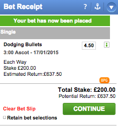 stevejohnbarnes's tweet photo. #aftertimer #dodgingbullets #eachwayvalue #winner #sprintersacre http://t.co/PDON7aewK0