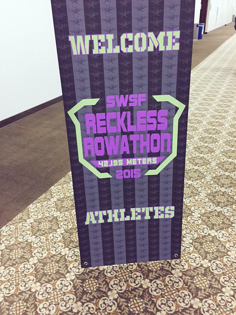 petevalek's tweet photo. So this is what I decided to do today! 14,200 meters each! #BadIdea #getafterit #recklessrowathon http://t.co/KGRaVs6Tj2