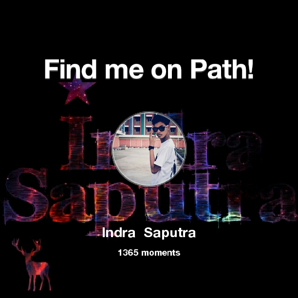 indraputraa's tweet photo. I've shared 1,365 memories with my friends on #Path - see them now at http://t.co/nKQNGZuCWg! #thepersonalnetwork http://t.co/BAJh2YkhTm