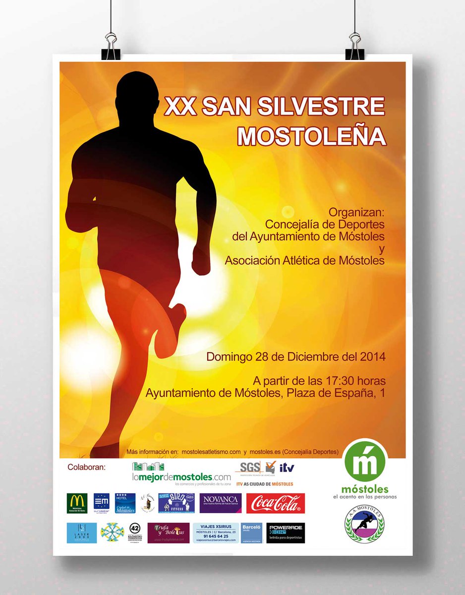 MSCreativos's tweet photo. Cartel para San Silvestre Mostoleña, realizado por MS Creativos:
http://t.co/ZdXvYzeT5D, mas info: http://t.co/LhFPB9arXO