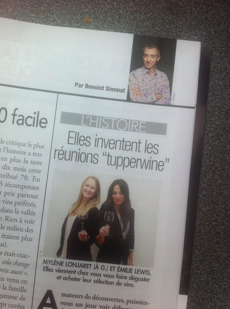 TupperWine's tweet photo. Quand 2 nanas se réclament inventeuses de VOTRE concept! Naïves, opportunistes, usurpatrices ou juste idiotes? http://t.co/Nc42V67snz