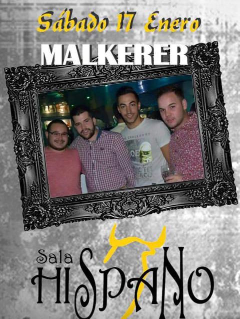 sonia23RM's tweet photo. Olee los Sabados¡en @SalaHispanoDH ambientazo con "Malkerer" en directo¡ SE PETA ESTA TARDE #LISTASONIA #COPA #5-7 ;) http://t.co/qQ1x6VBvyZ