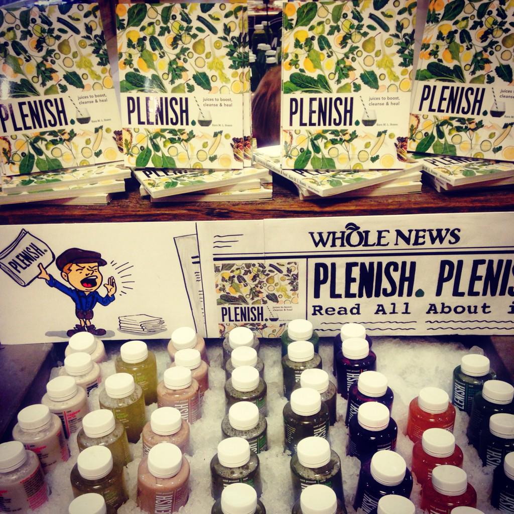 ElateMagazine's tweet photo. Nothing like a good ol' @PlenishCleanse after a debauched December. #detox #cleanse #CleanLivingNewYears #vegan #life http://t.co/nK8JYE2yXS