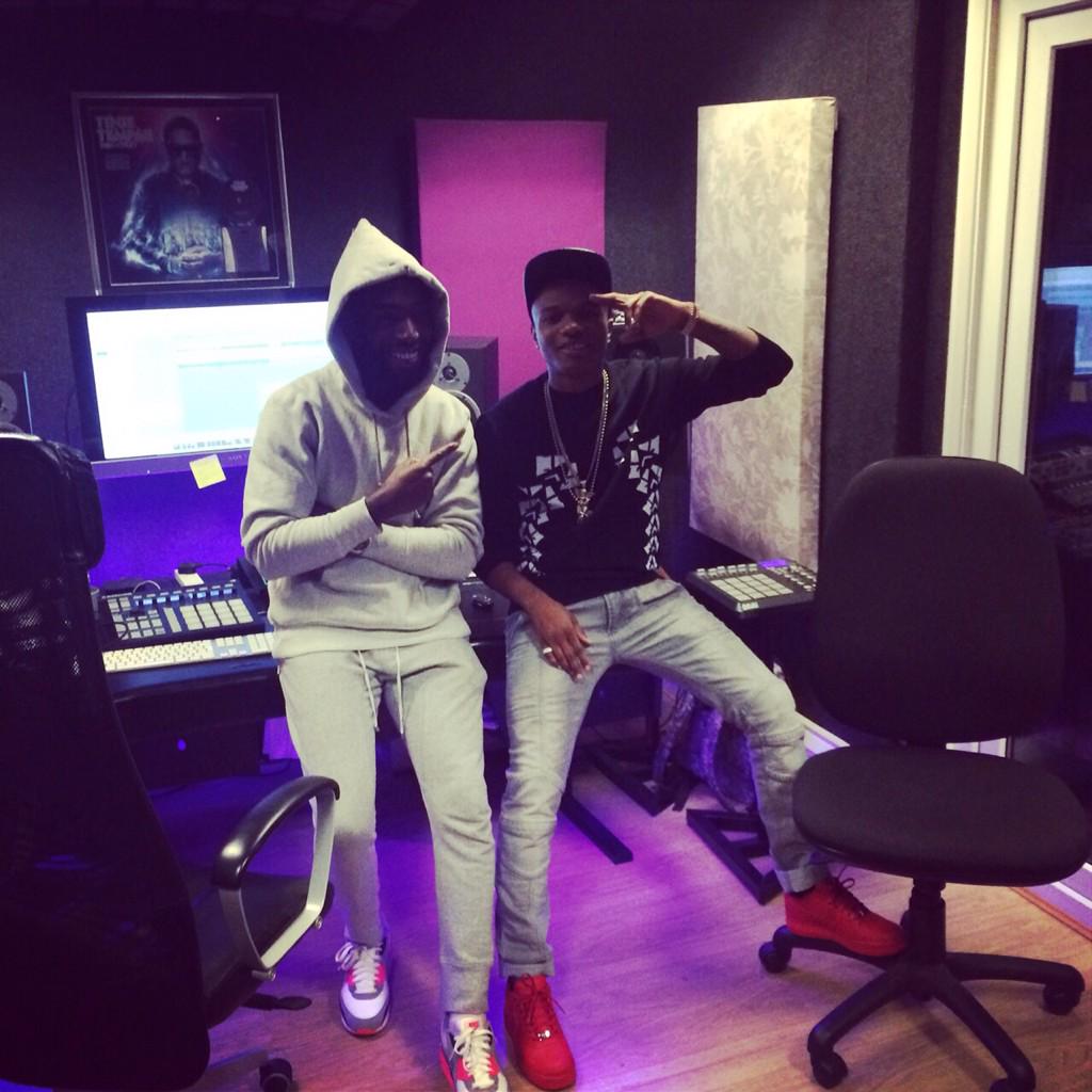 itsTapTempo's tweet photo. Stu w/ WizKid Ayo Tinie Tempah & Rich Montana on the buttons! @ #TapTempoStudio #MAKINGH15TORY http://t.co/VtdIHQSjWD http://t.co/AEPmA5aH3J