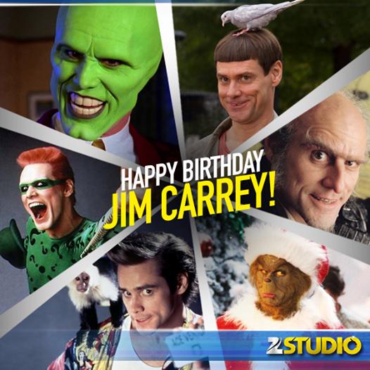  HAPPY BIRTHDAY to JIM CARREY! 