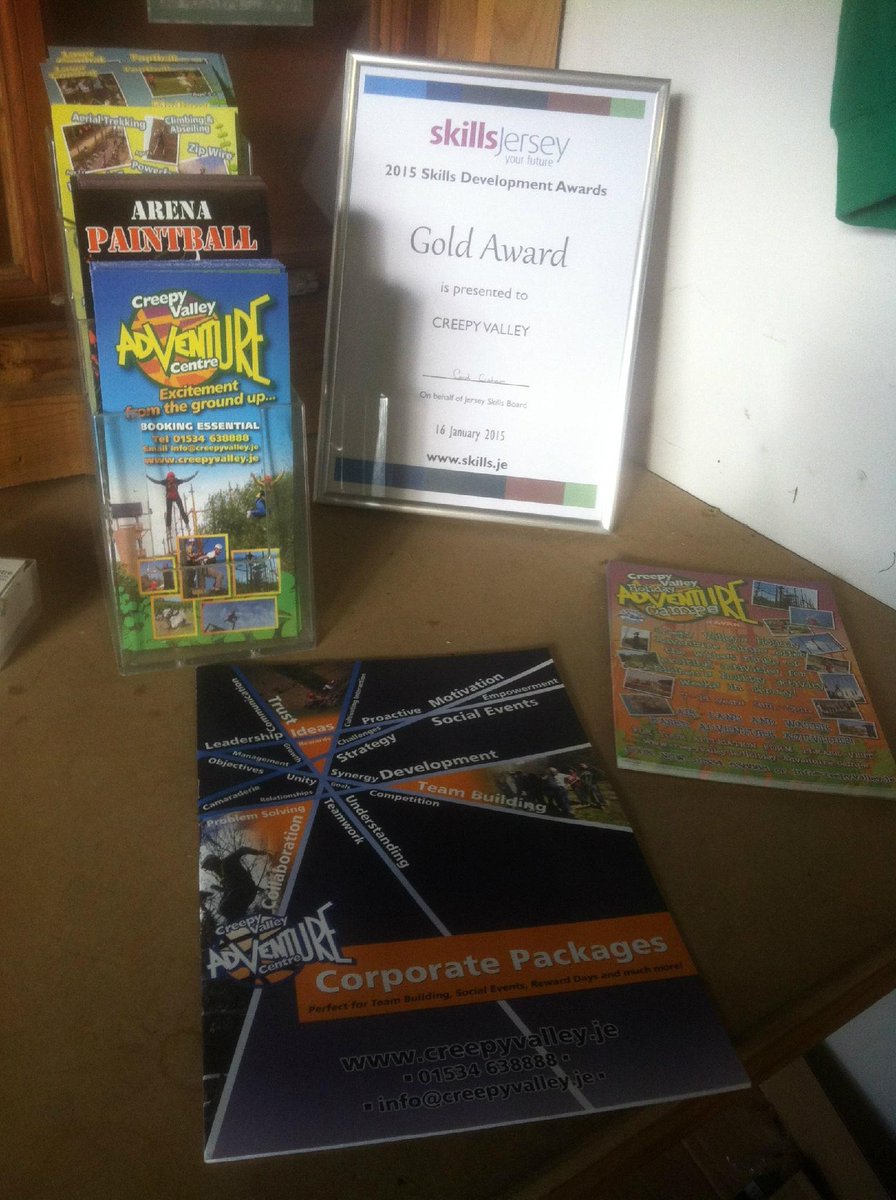 VACjersey's tweet photo. We're chuffed to be awarded the Skills Development Gold Award yesterday evening! @SkillsJersey #jerseyskills2015 http://t.co/Yi7xQBef0H