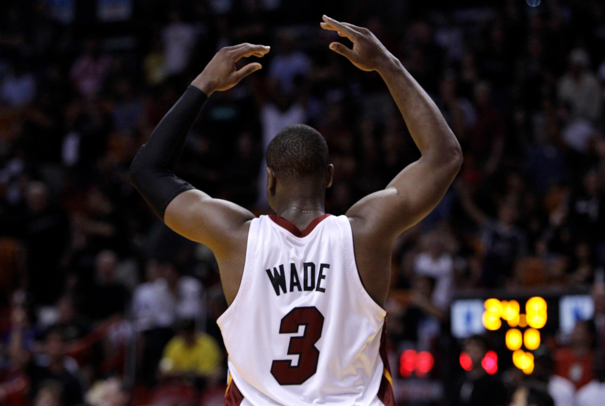 He wears 3, has 3 rings, calls himself \"Three\" and turns 33 today. Happy birthday, Dwyane Wade. 