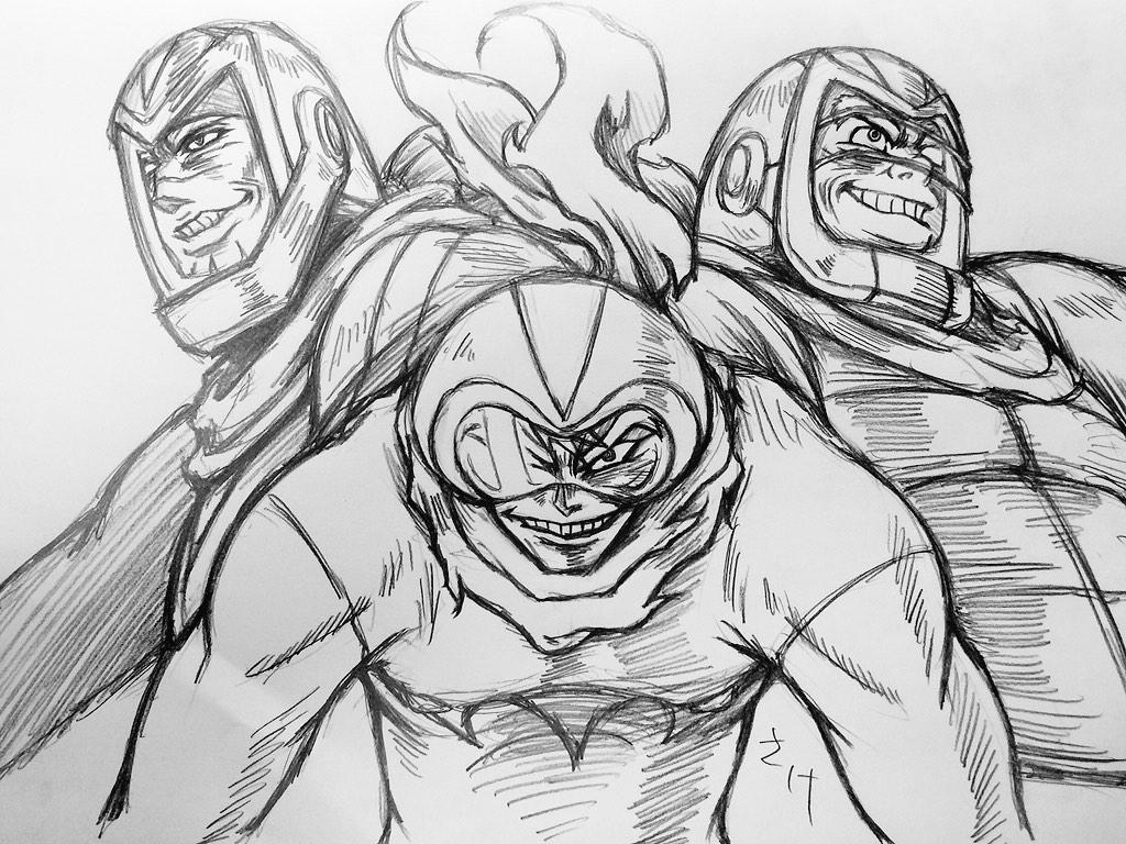 命を捨てて戦うのなら #ダイナミックプロ作品版深夜の真剣お絵描き60分一本勝負 