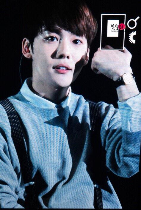 PeachTea0926's tweet image. 20150117 WWIC IN SHANGHAI #지누 #위너 안녕 김지누🙊🙈🙉