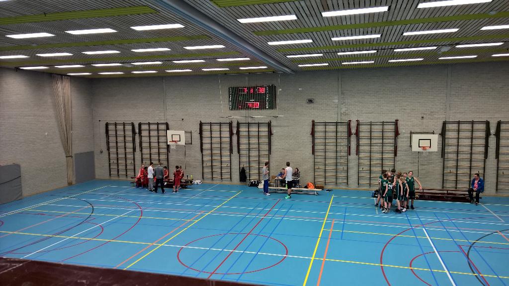 Derde kwart is aan de gang. Relaxte voorsprong