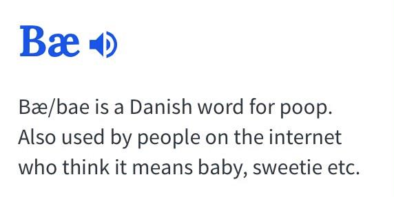 TweetLlkeAGuy's tweet photo. will forever refer to poop as 'bae' from now on http://t.co/Gh6XqFPngd